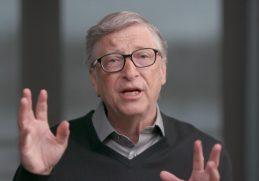 Bill Gates seen speaking virtually after announcing the Lifetime Achievement Award (1)