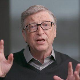 Bill Gates seen speaking virtually after announcing the Lifetime Achievement Award (1)