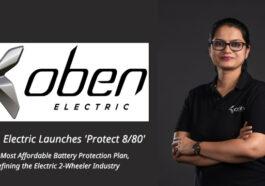 Oben Electric Launches 'Protect 8/80 India's Most Affordable Battery Protection Plan Redefining the Electric 2-Wheeler Industry