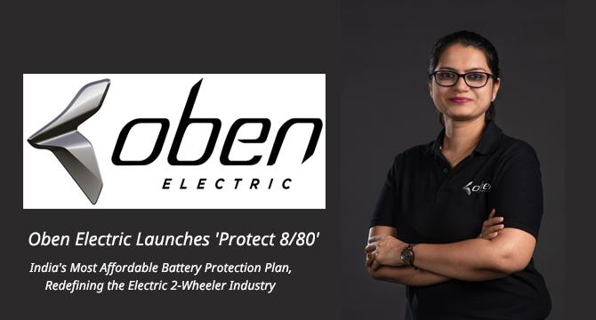 Oben Electric Launches ‘Protect 8/80’: India’s Most Affordable Battery Protection Plan, Redefining the Electric 2-Wheeler Industry